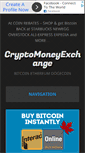 Mobile Screenshot of cryptomoneyexchange.org